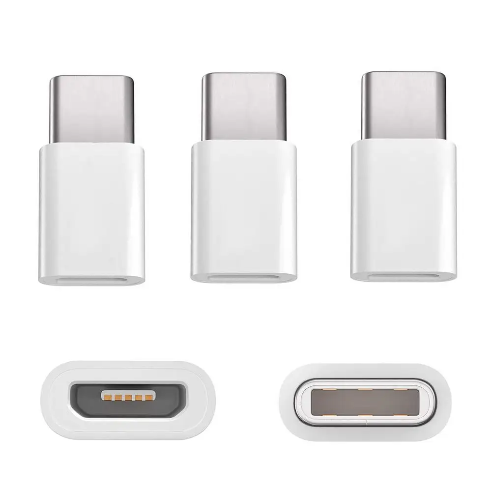 3 шт. адаптер Usb C к Micro для Samsung Galaxy S7 S6 Edge Huawei Honor 8x Xiaomi Redmi Note 5 6 Pro 4 LGUsbc кабель |