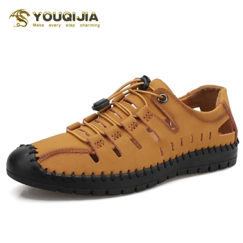 Summer Shoes Men's Genuine Leather Sandals Casual Shoes Roman Shoes Beach Shoes Outdoor Sandalias De Hombre Zapatos De Tela
Summer Shoes Men's Genuine Leather Sandals Casual Shoes Roman Shoes Beach Shoes Outdoor Sandalias De Hombre Zapatos De Tela
