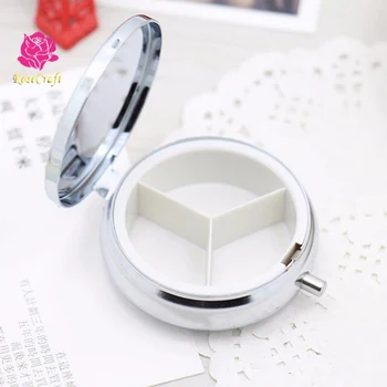 3 Compartment Pill Box Portable Silver Container Travel Pill Box Separate Storage Tablet Container Medicine Box
3 Compartment Pill Box Portable Silver Container Travel Pill Box Separate Storage Tablet Container Medicine Box