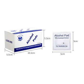 Hotselling 500PCS Alcohol Wet Wipes Wipes Sterile Sanitizer Pads Cotton - 70% Alcohol Home sterilized wet wipes 
Hotselling 500PCS Alcohol Wet Wipes Wipes Sterile Sanitizer Pads Cotton - 70% Alcohol Home sterilized wet wipes