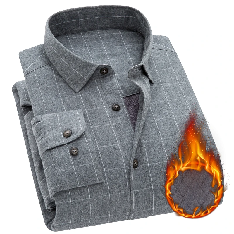 Aoliwen Brand Winter Men's coat Men's Plaid Long Sleeve Shirt Flannel Comfortable Fitted Wool Liner Strong Warm Shirt Men's Wear
Aoliwen Brand Winter Men's coat Men's Plaid Long Sleeve Shirt Flannel Comfortable Fitted Wool Liner Strong Warm Shirt Men's Wear