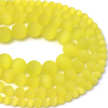 Oameusa 6mm 8mm 10mm 12mm Feosted Bright Wellow Cat's Eye Beads Loose Beads for Jewelry Making 1 Strand 15" Wholesale
Oameusa 6mm 8mm 10mm 12mm Feosted Bright Wellow Cat's Eye Beads Loose Beads for Jewelry Making 1 Strand 15" Wholesale