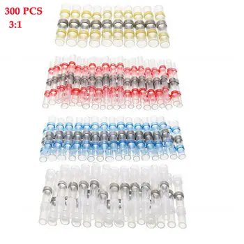 DIY 300pcs Welding Heat Shrink Butt 3:1 Waterproof Wire Seal Terminals Accessory
DIY 300pcs Welding Heat Shrink Butt 3:1 Waterproof Wire Seal Terminals Accessory
