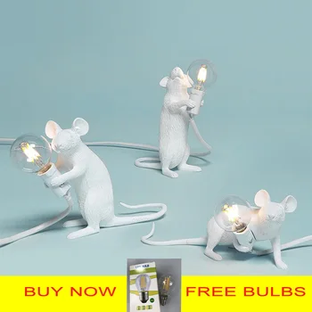 Postmodern Resin Animal Rat Mouse Table Lamp Small Mini Mouse Cute LED Night Lights Home Decor Desk Lights Seletti Bedside Lamp
Postmodern Resin Animal Rat Mouse Table Lamp Small Mini Mouse Cute LED Night Lights Home Decor Desk Lights Seletti Bedside Lamp
