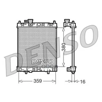 Radiator OHL. Nissan Micra 1.0i 16 V/1.3i/1.5 D / 1.4i 16 V 199 Denso art. drm46001
Radiator OHL. Nissan Micra 1.0i 16 V/1.3i/1.5 D / 1.4i 16 V 199 Denso art. drm46001