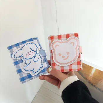 Korea New Cute Bear Women Wallet Girl Card Holder Case Short Money Coin Purse Portable Day Clutch Bag
Korea New Cute Bear Women Wallet Girl Card Holder Case Short Money Coin Purse Portable Day Clutch Bag