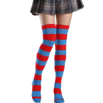 Boot Knee Socks Winter Warm Women Rainbow Striped Long Socks Kawaii Over Knee Thigh High Color Warm Stockings Gaiters Pink Media 
Boot Knee Socks Winter Warm Women Rainbow Striped Long Socks Kawaii Over Knee Thigh High Color Warm Stockings Gaiters Pink Media