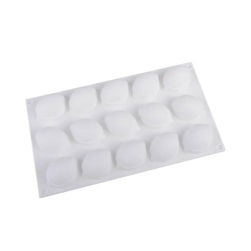 15 holes lemon Cake Mold For Baking 3D Silicone Mould Pan Mousse Chocolate Moule Silicone Moldes De Silicona
15 holes lemon Cake Mold For Baking 3D Silicone Mould Pan Mousse Chocolate Moule Silicone Moldes De Silicona