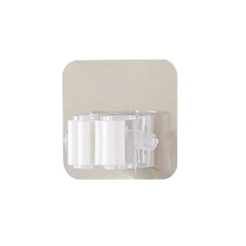 New Mop Holder Broom Clip Seamless Hook Punch Free Bathroom Kitchen Wall Hanging Mop Clip Hook Hanging 
New Mop Holder Broom Clip Seamless Hook Punch Free Bathroom Kitchen Wall Hanging Mop Clip Hook Hanging