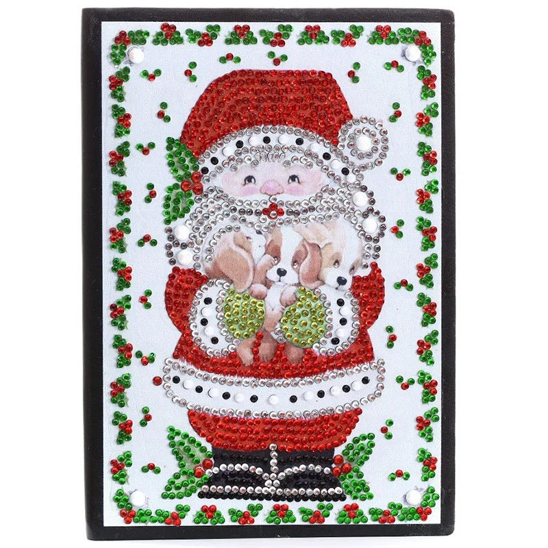 Merry Christmas Santa Claus Diamond Painting A5 Notebook Diary Book Diamond Mosaic Notebook 50 Pages Student Gift
Merry Christmas Santa Claus Diamond Painting A5 Notebook Diary Book Diamond Mosaic Notebook 50 Pages Student Gift