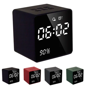 LED Digital Display Voice Prompt Plastic With Microphone FM Radio Mini Wireless AUX TF USB Bluetooth Speaker Alarm Clock 
LED Digital Display Voice Prompt Plastic With Microphone FM Radio Mini Wireless AUX TF USB Bluetooth Speaker Alarm Clock