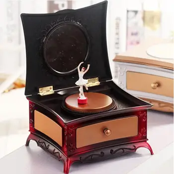 Toy Music Box Rotating Girl Storage Music Box Classical Dressing Table Creative Jewelry Storage Box With Makeup Mirror
Toy Music Box Rotating Girl Storage Music Box Classical Dressing Table Creative Jewelry Storage Box With Makeup Mirror