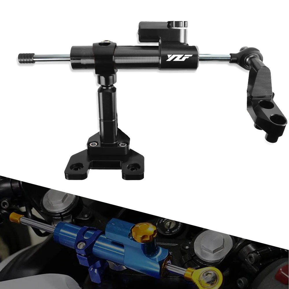 YZF R3/R25 FOR YAMAHA YZF R3/R25 YZF-R3 YZF R3 ABS 2014-2017 Motorcycle Steering Damper Stabilizer Safety Control Over Bracket
YZF R3/R25 FOR YAMAHA YZF R3/R25 YZF-R3 YZF R3 ABS 2014-2017 Motorcycle Steering Damper Stabilizer Safety Control Over Bracket