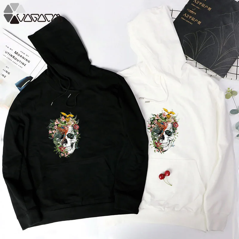 Women's Hooded Sweatshirt Female Harajuku Halloween Skull Print Hoodies Tops Autumn Winter Fashion Casual Cotton Pullover Tops
Women's Hooded Sweatshirt Female Harajuku Halloween Skull Print Hoodies Tops Autumn Winter Fashion Casual Cotton Pullover Tops