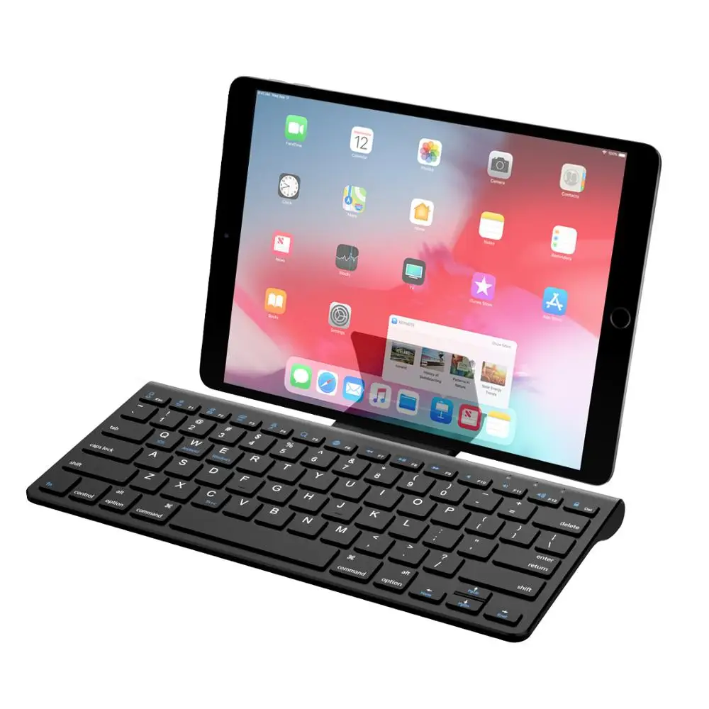 MoKo Bluetooth Keyboard, Wireless Ultra Thin Computer Keyboard with a Removable Bracket for Android, Windows, iOS, Phone, Tablet 
MoKo Bluetooth Keyboard, Wireless Ultra Thin Computer Keyboard with a Removable Bracket for Android, Windows, iOS, Phone, Tablet