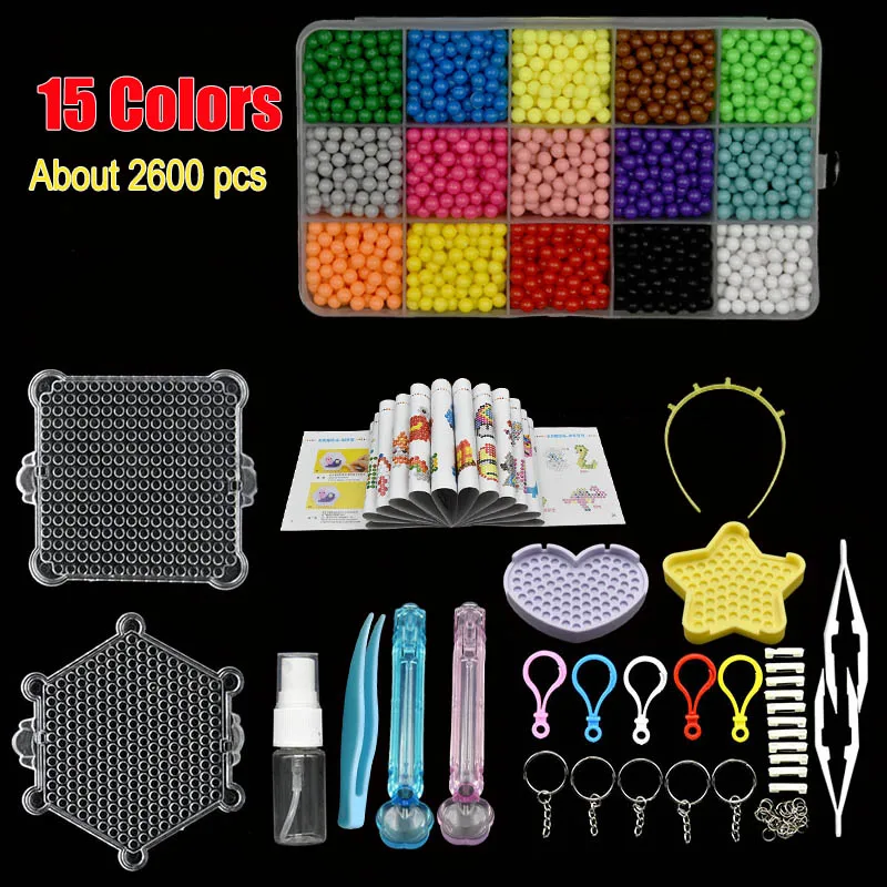 Koraliki Pegboard - 36 kolorów, lepkie, bezpieczne, układanki, zabawki edukacyjne, DIY, magiczny koralik - Wianko - 6