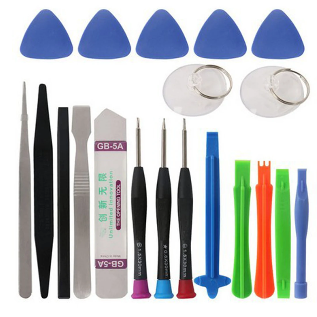 20in1 Mobile Phone Repair Tools Kit Tweezers Spudger Pry Screen Opening Screwdriver Hand Tools Set for iPhone X 8 7 for Samsung
20in1 Mobile Phone Repair Tools Kit Tweezers Spudger Pry Screen Opening Screwdriver Hand Tools Set for iPhone X 8 7 for Samsung