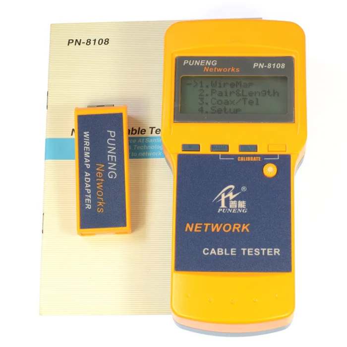 Network linegauge PN8108 network wire detector / network cable tester measured length and breakpoint