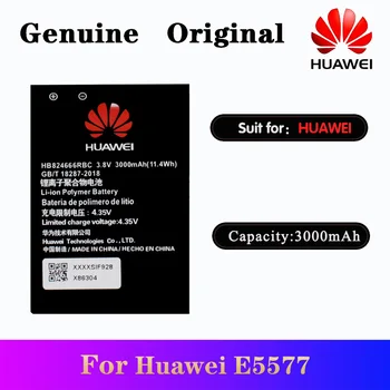 Battery HB824666RBC For Huawei E5577 E5577Bs-937 Original Replacement High Quality Phone li-ion Batteria Real 3000mAh with tools 
Battery HB824666RBC For Huawei E5577 E5577Bs-937 Original Replacement High Quality Phone li-ion Batteria Real 3000mAh with tools