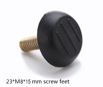 23*M8*15 feet pad, pre-embredded nut tube insert end adjustable feet leg end pad plug Screw-in Furniture Cabinet Table Levelling
23*M8*15 feet pad, pre-embredded nut tube insert end adjustable feet leg end pad plug Screw-in Furniture Cabinet Table Levelling