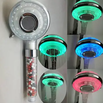 GloryStar Anion Multi-function Lighted Glow Shower Head LED Handle Adjustable Effluent
GloryStar Anion Multi-function Lighted Glow Shower Head LED Handle Adjustable Effluent