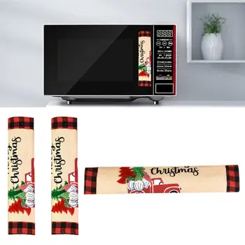 3Pcs Christmas Refrigerator Microwave Oven Door Handle Protect Cover Sleeve Festival Decoration
3Pcs Christmas Refrigerator Microwave Oven Door Handle Protect Cover Sleeve Festival Decoration