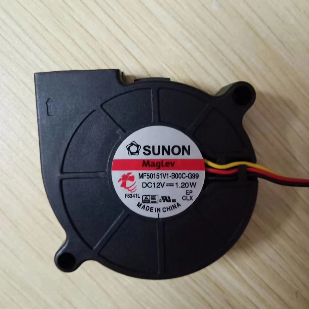 For sunon MF50151V1-B00C-G99 5015 DC12V 1.2W 5CM 50x50x15mm Ultra Quiet Humidifier Turbo Fan
For sunon MF50151V1-B00C-G99 5015 DC12V 1.2W 5CM 50x50x15mm Ultra Quiet Humidifier Turbo Fan