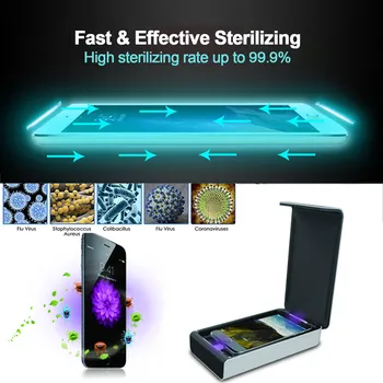 Vococal Portable Smart Phone UV Sanitizer Box Disinfection Case with Aromatherapy Phone Holder Function for Mouth Mask Keys
Vococal Portable Smart Phone UV Sanitizer Box Disinfection Case with Aromatherapy Phone Holder Function for Mouth Mask Keys