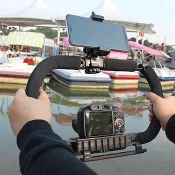 Mobile Phone SLR Camera Handheld Stabilizer Portable with Rabbit Cage Anti-shake Bracket for GoProCanon Nikon DV
Mobile Phone SLR Camera Handheld Stabilizer Portable with Rabbit Cage Anti-shake Bracket for GoProCanon Nikon DV