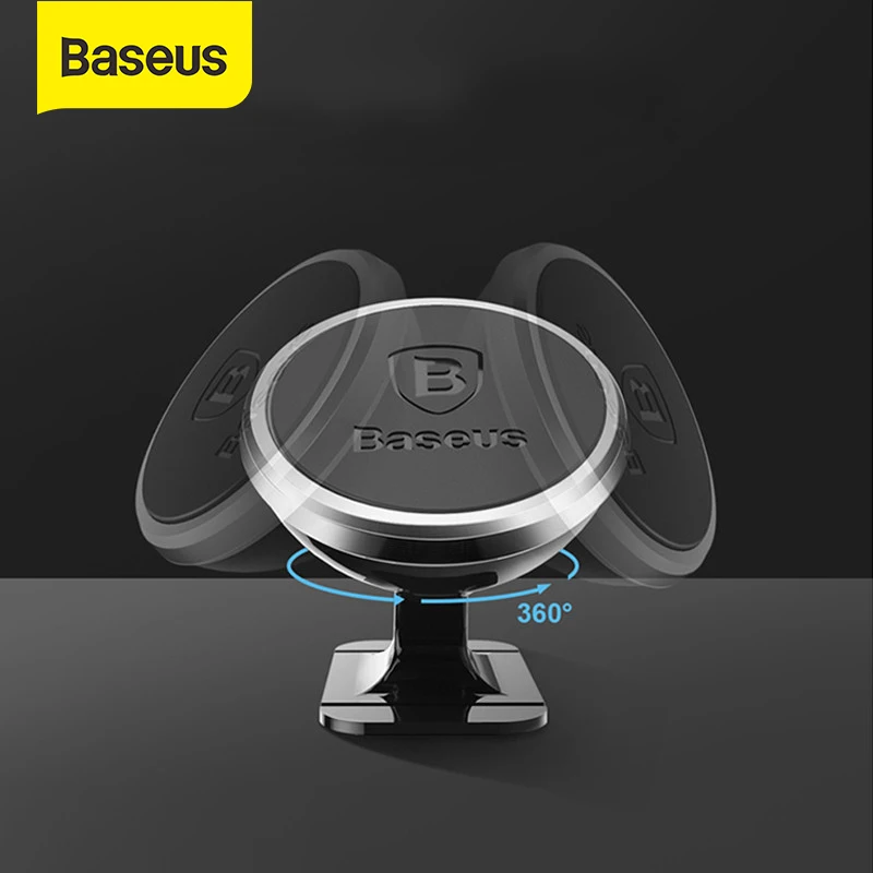 Автомобильный держатель для телефона Baseus магнитный с поворотом на 360 градусов |