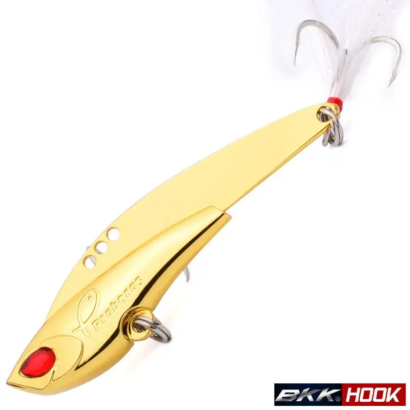 Practical Fishing Gear Bait Gold And Silver Sequins 23G / 16G / 11G Boxed Flying Fish Sequin Red And Green Binocular Fake Bait