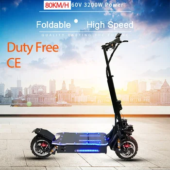 JS 80KM/H 3200W 60V Electric Scooter 11" Off Road Foldable Waterproof Samsung E scooter Hoverboad Skateboard patinete eletrico
JS 80KM/H 3200W 60V Electric Scooter 11" Off Road Foldable Waterproof Samsung E scooter Hoverboad Skateboard patinete eletrico