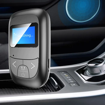 Bluetooth Adapter Audio 5.0 Transmitter Receiver 2 in 1 Transmitter Receiver Wireless Adapter with LCD Display Speaker Radio
Bluetooth Adapter Audio 5.0 Transmitter Receiver 2 in 1 Transmitter Receiver Wireless Adapter with LCD Display Speaker Radio