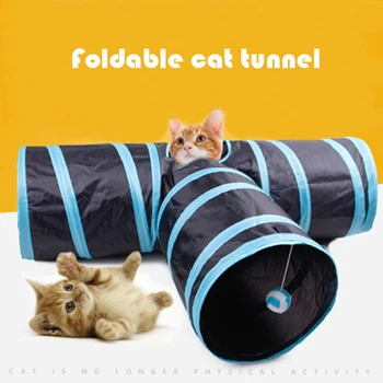 Cat toy cat three-way tunnel can accommodate folding channel cat toy drill bucket interesting interactive cat toy
Cat toy cat three-way tunnel can accommodate folding channel cat toy drill bucket interesting interactive cat toy