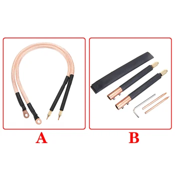 DIY Spot Welding Machine Accessories 1 Set Spot Welder Copper Handheld Spot Welding Pen Hole Terminal Connector
DIY Spot Welding Machine Accessories 1 Set Spot Welder Copper Handheld Spot Welding Pen Hole Terminal Connector