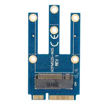 NGFF M.2 Key B to Mini PCIe Mini PCI-E Adapter for 3G 4G Moudle M2 to Mini Pcie for ME906E MU736 EM7345 ME936 EM7455
NGFF M.2 Key B to Mini PCIe Mini PCI-E Adapter for 3G 4G Moudle M2 to Mini Pcie for ME906E MU736 EM7345 ME936 EM7455