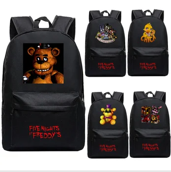 Five Nights At Freddy's Kids Backpacks Freddy Shoulders Bag Mochila Children Travel Bag School Bag Teenage 
Five Nights At Freddy's Kids Backpacks Freddy Shoulders Bag Mochila Children Travel Bag School Bag Teenage
