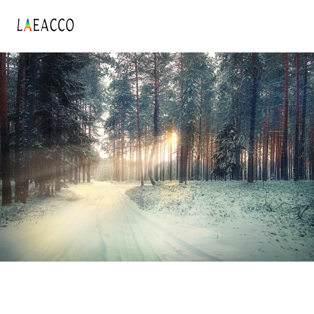 Laeacco Snow Forest Sunshine Nature Scenery Photography Background Customized Photocall Photographic Backdrops for Photo Studio
Laeacco Snow Forest Sunshine Nature Scenery Photography Background Customized Photocall Photographic Backdrops for Photo Studio