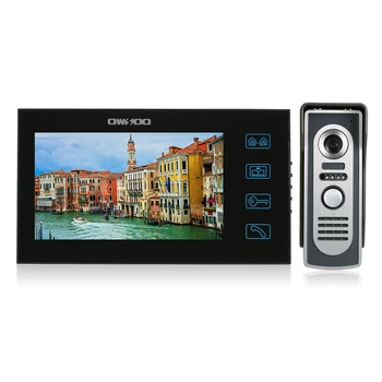 OWSOO 7-inch Visual Video Intercom Doorbell Screen Waterproof Outdoor Camera Indoor Monitor Camera Kit For Home Security
OWSOO 7-inch Visual Video Intercom Doorbell Screen Waterproof Outdoor Camera Indoor Monitor Camera Kit For Home Security