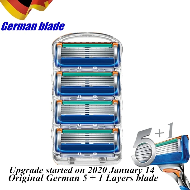 4pcs / Lot Razor Blades for Gillette Fusion Men Straight Trimmer Manual Shaving Case Five-layer Razor Blade Mache 3
4pcs / Lot Razor Blades for Gillette Fusion Men Straight Trimmer Manual Shaving Case Five-layer Razor Blade Mache 3