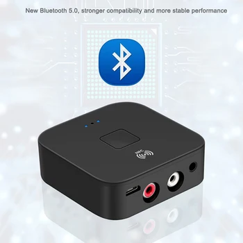 Bluetooth Receiver NFC Wireless Audio Transmitter Adapter AUX RCA 3.5MM Jack for Cell Phone Notebook TV Headphone Speaker 
Bluetooth Receiver NFC Wireless Audio Transmitter Adapter AUX RCA 3.5MM Jack for Cell Phone Notebook TV Headphone Speaker