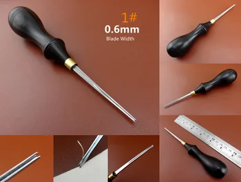 1pc 0.6mm Leather Craft Stainless Steel Leather Edge Beveler Skiving Skiver Edger Tool Sewing Stitching Carving Stamping Knife
1pc 0.6mm Leather Craft Stainless Steel Leather Edge Beveler Skiving Skiver Edger Tool Sewing Stitching Carving Stamping Knife