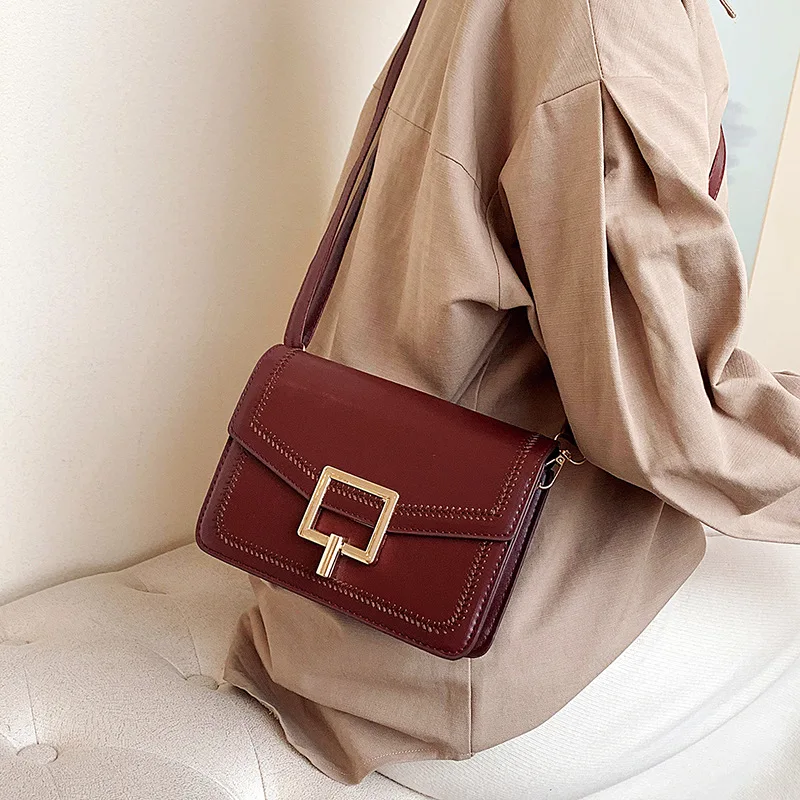 Retro bag female 2020 new adjustable shoulder strap crossbody small square bag Korean version of the textured female bag
Retro bag female 2020 new adjustable shoulder strap crossbody small square bag Korean version of the textured female bag