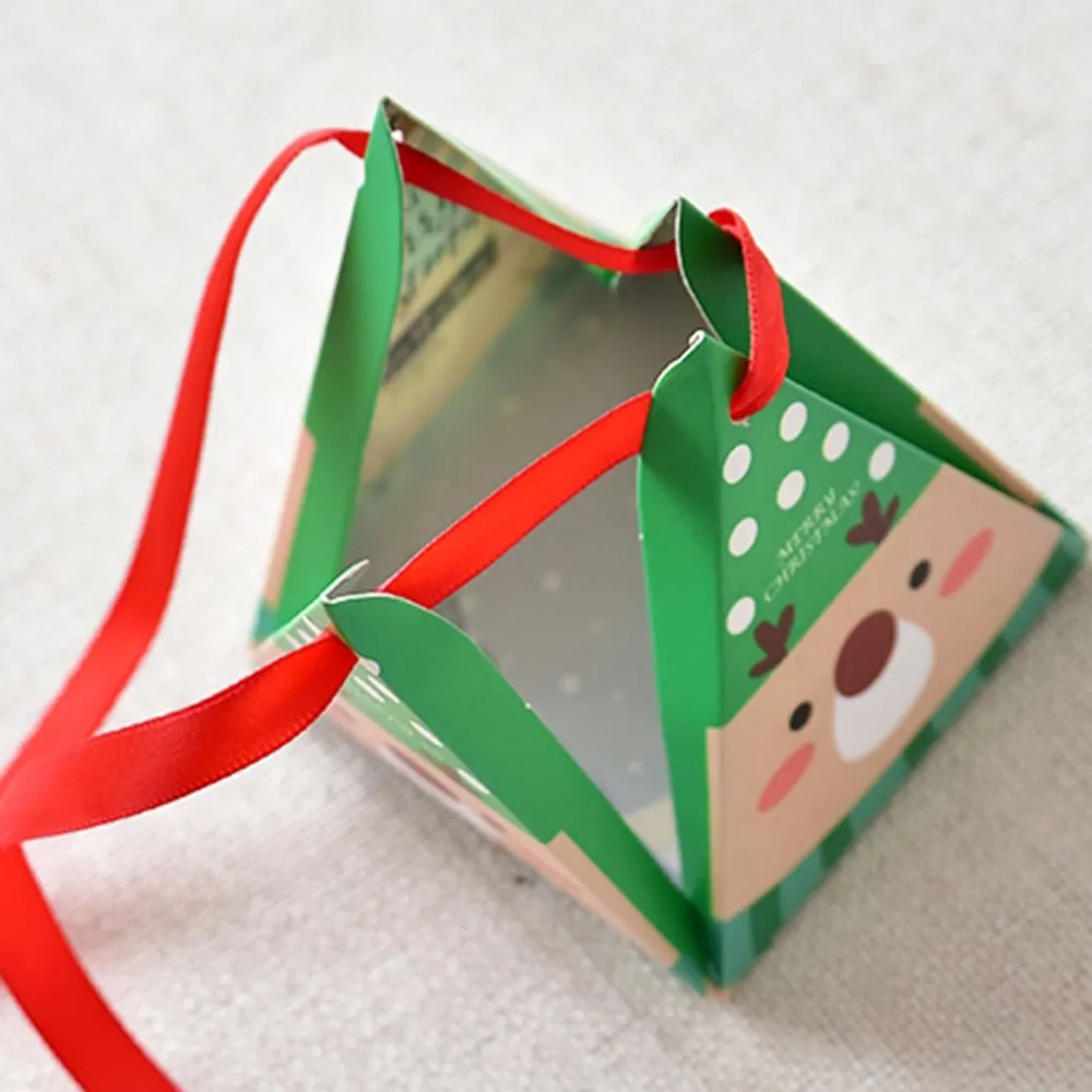 merry christmas candy box bag christmas tree gift