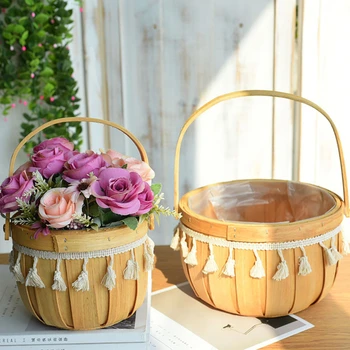 Handmade Boho Decor Macrame Tassel Wicker Basket Garden Flower Pot Study Room Storage Rattan Basket Home Organizer Basket
Handmade Boho Decor Macrame Tassel Wicker Basket Garden Flower Pot Study Room Storage Rattan Basket Home Organizer Basket