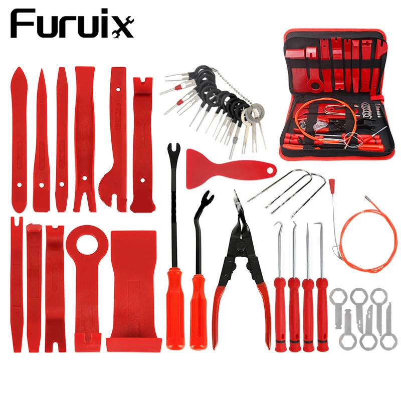 43PCS Car Audio Modification And Disassembly Kit Door Plate Buckle Pliers Scraper Suitable For Car Dashboard Radio Installation
43PCS Car Audio Modification And Disassembly Kit Door Plate Buckle Pliers Scraper Suitable For Car Dashboard Radio Installation