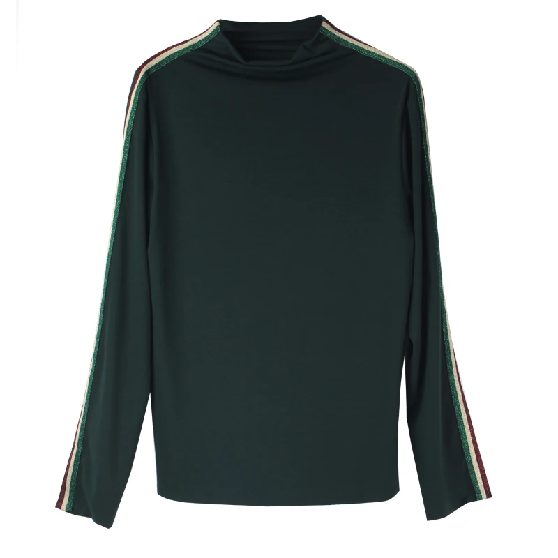 Basic Top Tees Winter Autumn plus size Woman turtleneck Casual Fashion All match Tops Clothings Female
Basic Top Tees Winter Autumn plus size Woman turtleneck Casual Fashion All match Tops Clothings Female