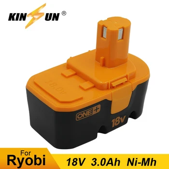 KINSUN Replacement Power Tool Battery 18V 3.0Ah Ni-Mh for Ryobi Cordless Drill BPP-1813 BPP-1815 BPP-1817 BPP-1820 BID-180L
KINSUN Replacement Power Tool Battery 18V 3.0Ah Ni-Mh for Ryobi Cordless Drill BPP-1813 BPP-1815 BPP-1817 BPP-1820 BID-180L