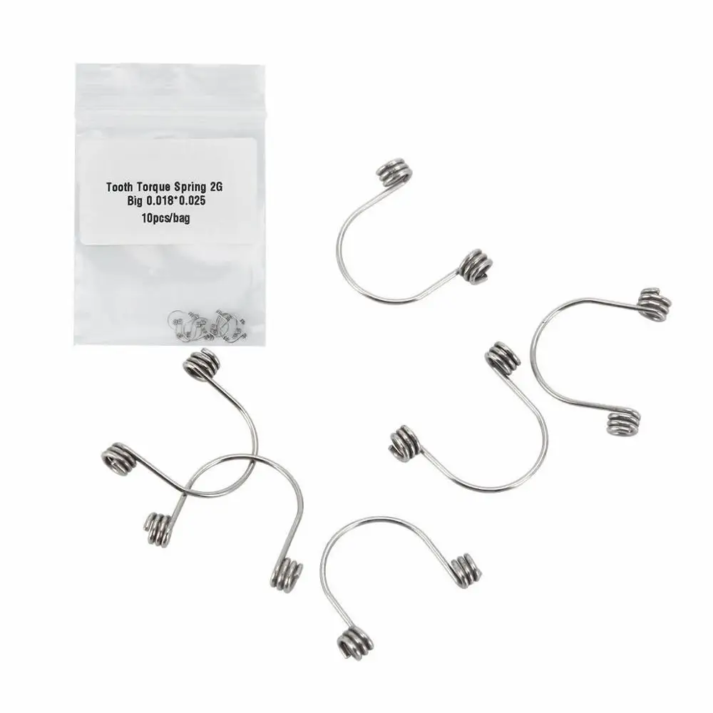 Dental Orthodontic Anterior Teeth Torque Rectangular Springs Single Anterior Teeth Tooth Torque Spring 30pcs
Dental Orthodontic Anterior Teeth Torque Rectangular Springs Single Anterior Teeth Tooth Torque Spring 30pcs