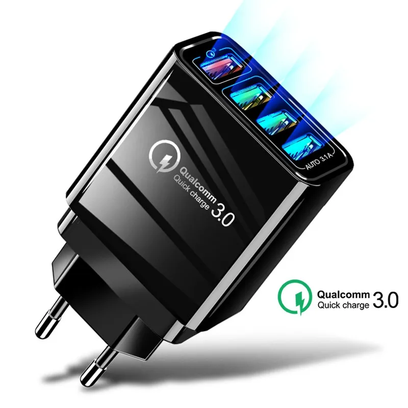 For Samsung XiaoMi iPhone Huawei Tablet HTC MEIZU QC 3.0 Fast Wall Charger US EU UK Plug Adapte Quick Charger 3.0 USB Charger
For Samsung XiaoMi iPhone Huawei Tablet HTC MEIZU QC 3.0 Fast Wall Charger US EU UK Plug Adapte Quick Charger 3.0 USB Charger